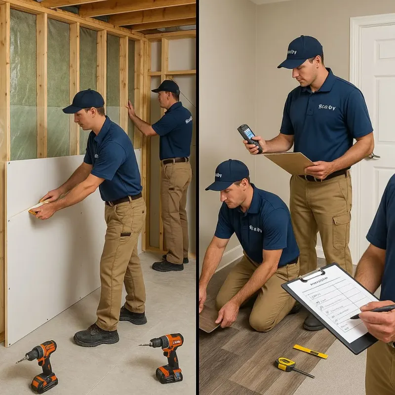 Repairs and Reconstruction process in Golconda, IL